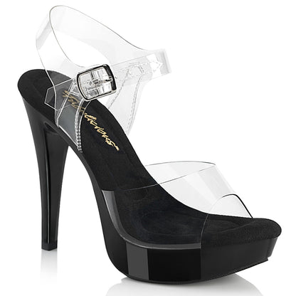 5" Heel, 1" PF Ankle Strap Sandal (Fabulicious CTAIL508/C-BP/BPT)