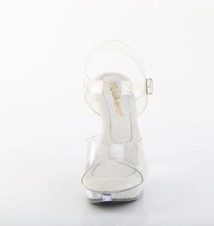 5" Heel, 1" PF Ankle Strap Sandal w/RS Inserts (Fabulicious CTAIL508SRSI/C/C-SRS)