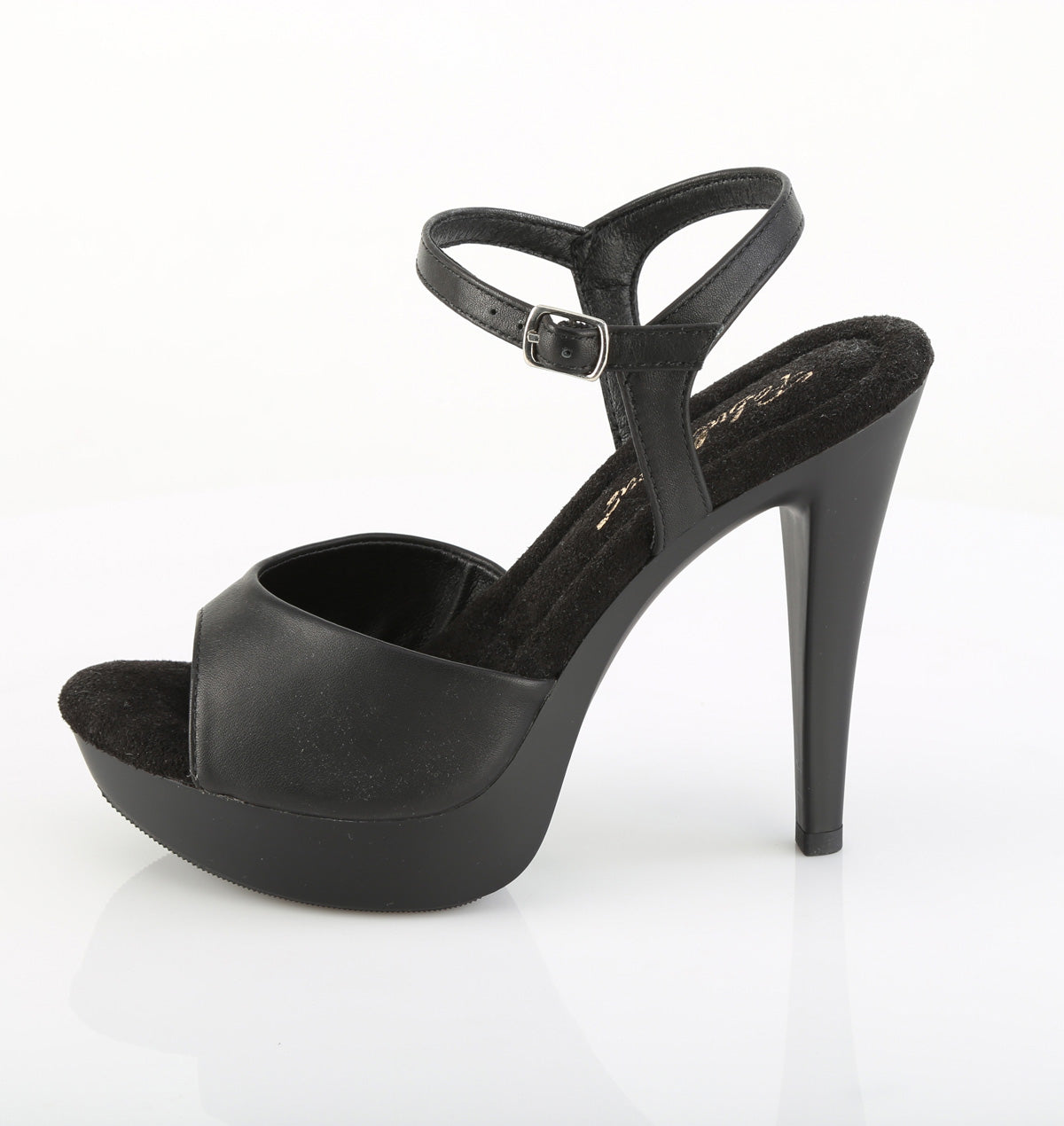 5" Heel, 1" PF Ankle Strap Sandal (Fabulicious CTAIL509/B/M)