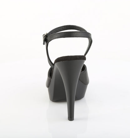 5" Heel, 1" PF Ankle Strap Sandal (Fabulicious CTAIL509/B/M)