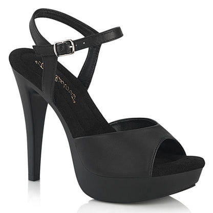 5" Heel, 1" PF Ankle Strap Sandal (Fabulicious CTAIL509/B/M)