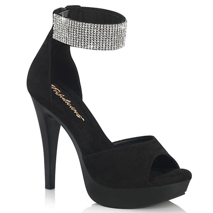 5" Heel, 1" PF d'Orsay Sandal w/RS, Back Zip (Fabulicious CTAIL525/BFS/M)