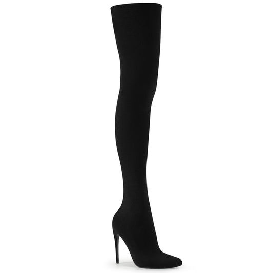 5" Stretch Pull-On Thigh High Boot (Pleaser COURTLY3005/BNY)