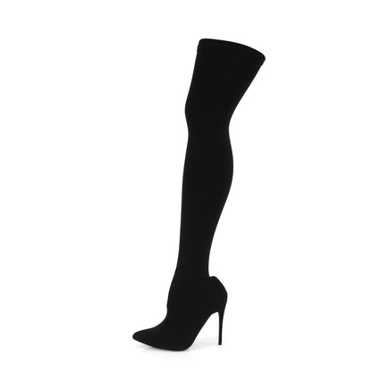 5" Stretch Pull-On Thigh High Boot (Pleaser COURTLY3005/BNY)