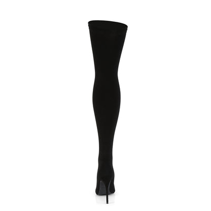 5" Stretch Pull-On Thigh High Boot (Pleaser COURTLY3005/BNY)