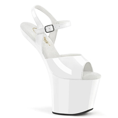 8" Heelless, 3" PF Ankle Strap Sandal (Pleaser CRAZE809/B/M)