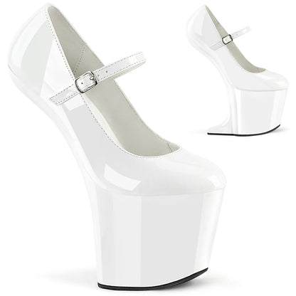 8" Heelless, 3" PF Mary Jane Pump (Pleaser CRAZE880/B/M)