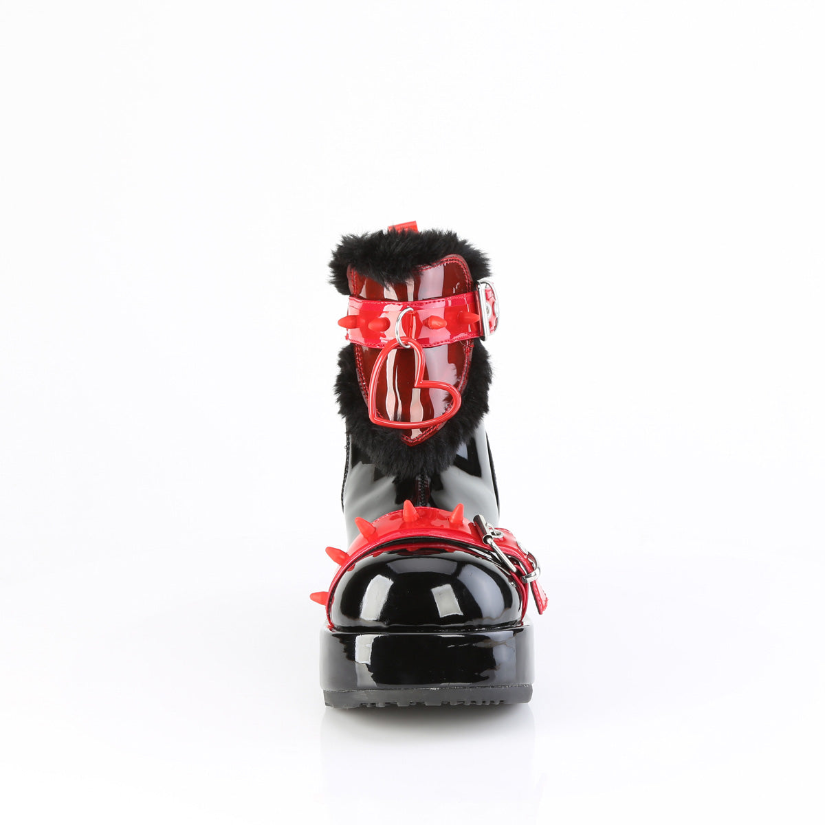 2 3/4" Platform Ankle Boot, Inside Zip (Demonia CUB57/BPT-RPVC)