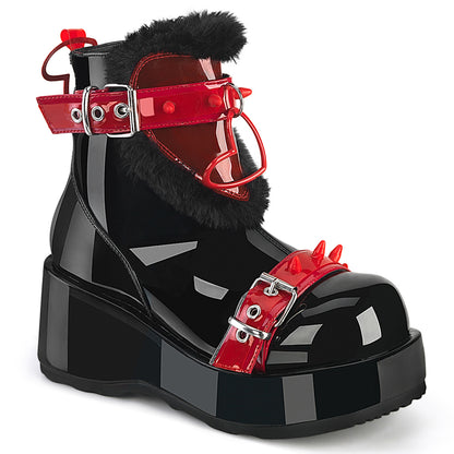 2 3/4" Platform Ankle Boot, Inside Zip (Demonia CUB57/BPT-RPVC)