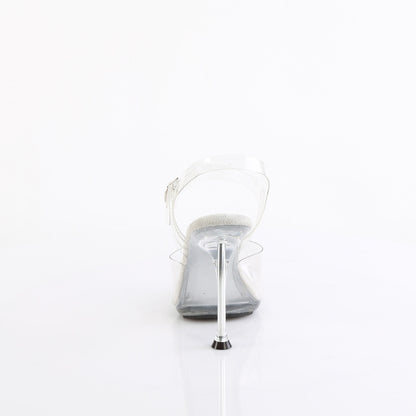 4 1/2" Heel, 2/5" PF Ankle Strap Sandal (Fabulicious CUPID408/C/M)