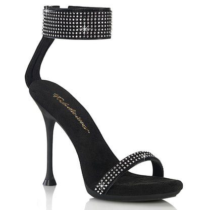 4 1/2" Heel, 2/5" PF Ankle Strap Sandal w/RS (Fabulicious CUPID440/BPU-RS/M)