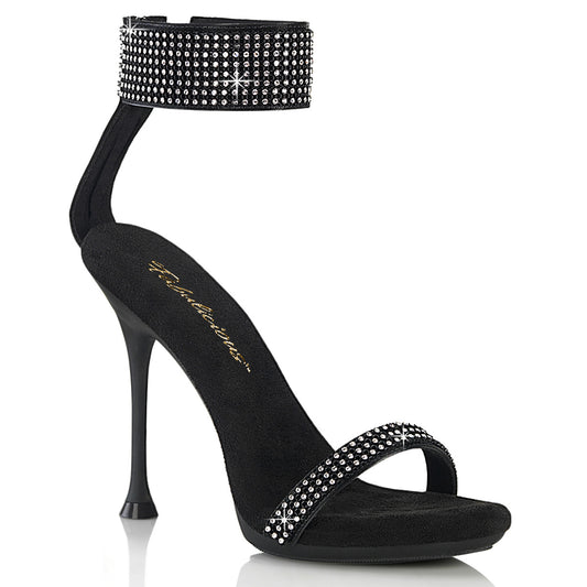 4 1/2" Heel, 2/5" PF Ankle Strap Sandal w/RS (Fabulicious CUPID440/BPU-RS/M)
