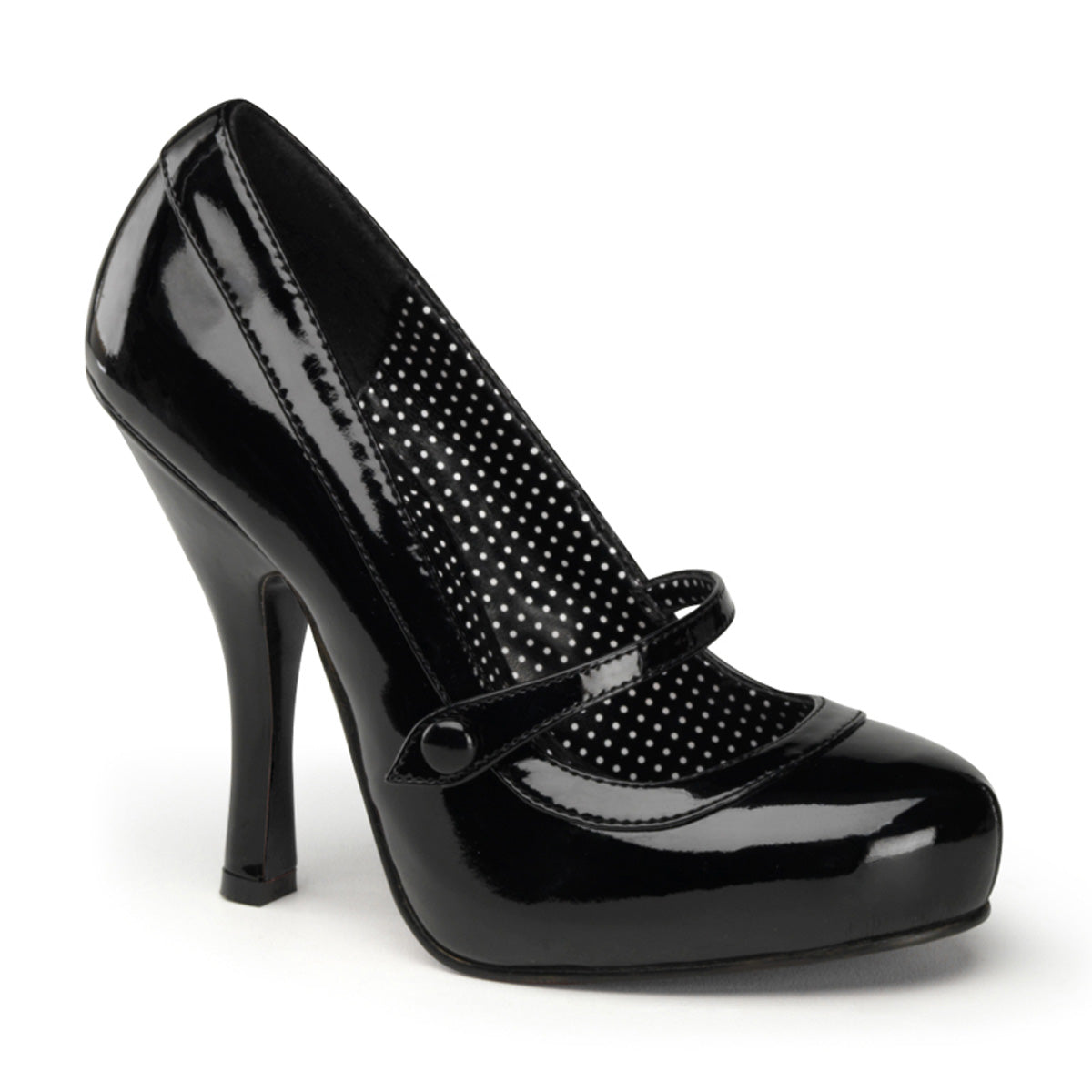 4 1/2" Heel, 3/4" Hidden PF Mary Jane Pump (Pin Up Couture CUTIE02/BPT)