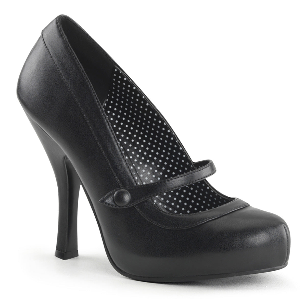 4 1/2" Heel, 3/4" Hidden PF Mary Jane Pump (Pin Up Couture CUTIE02/BPT)