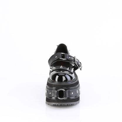 3 1/2" PF Lace-Up Maryjane (Demonia DAM20/BPT-VL)