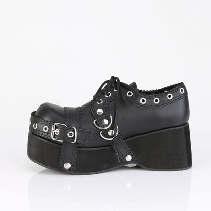 3 1/4" PF Lace-Up Oxford Shoe (Demonia DANK28/BVL)