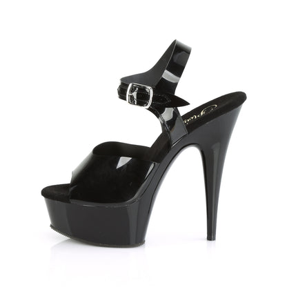 6" Heel, 1 3/4" PF Ankle Strap Sandal (Pleaser DEL608N/BTPU/M)