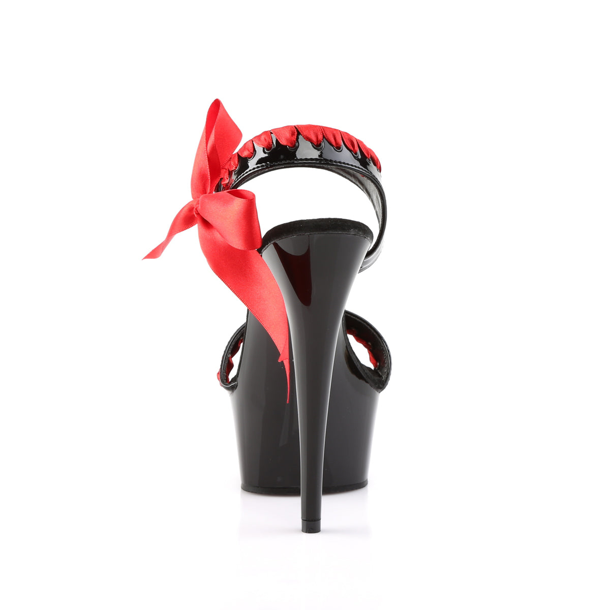 6" Heel Ankle Strap PF Sandal (Pleaser DEL615/BR/B)
