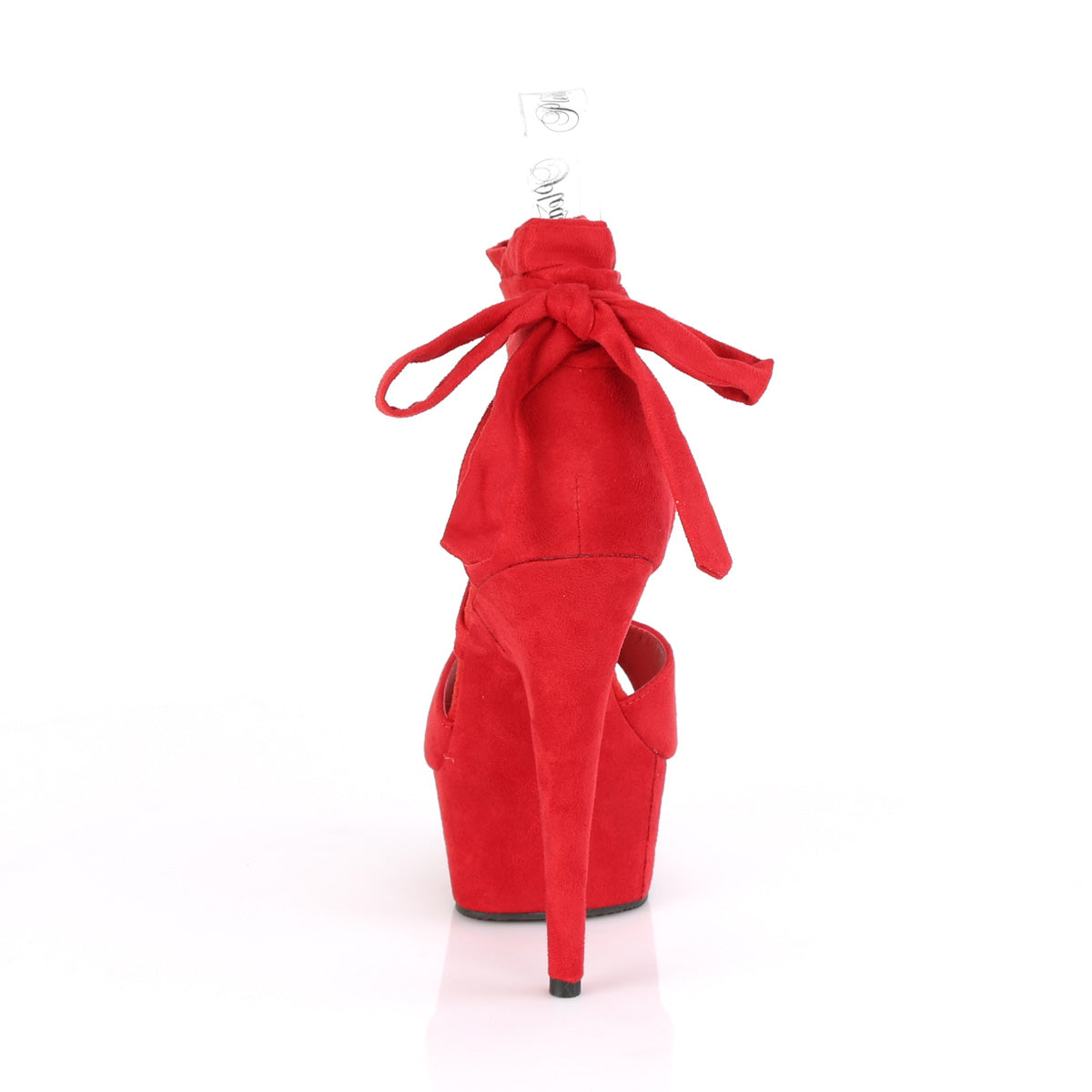 6" Heel, 1 3/4" PF Criss Cross Ankle Wrap Sandal (Pleaser DEL679/BFS/M)