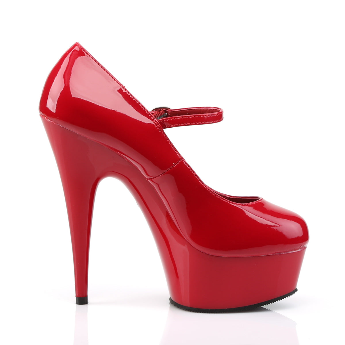 6" Heel, 1 3/4" PF Mary Jane Pump (Pleaser DEL687/B/M)