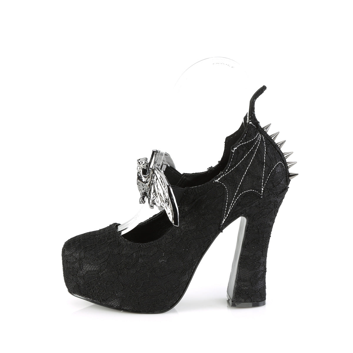 **5" Heel 1 1/2" Concealed PF Maryjane Pump (Demonia DEMON18/BSA-LC)