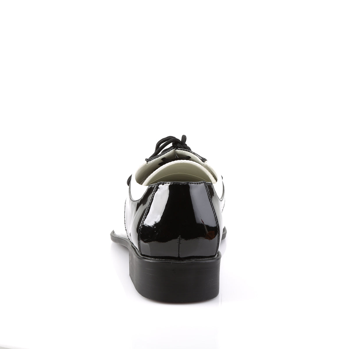 **1" Heel, MEN'S DISCO SHOES, Wing Tip (Funtasma DISCO18/BW)