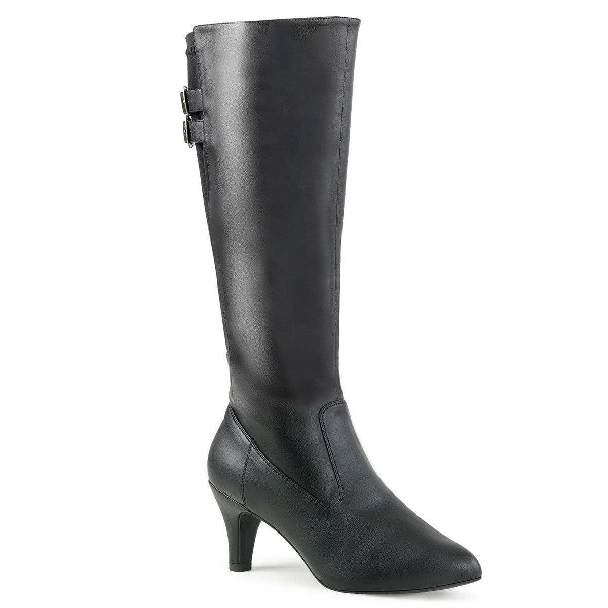 3" Heel Knee Boot (Pleaser Pink Label DIV2018/BPU)