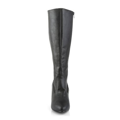 3" Heel Knee Boot (Pleaser Pink Label DIV2018/BPU)