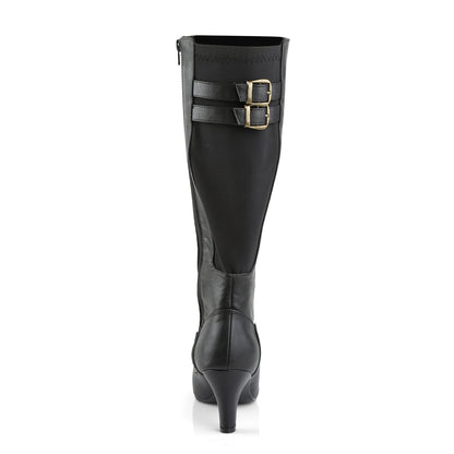 3" Heel Knee Boot (Pleaser Pink Label DIV2018/BPU)