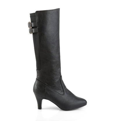 3" Heel Knee Boot (Pleaser Pink Label DIV2018/BPU)