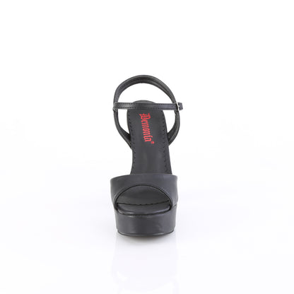 5" Chunky Heel Ankle Strap PF Sandal (Demonia DOL09/B)