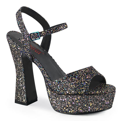 5" Chunky Heel Ankle Strap PF Sandal (Demonia DOL09/B)