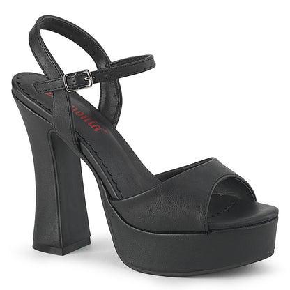 5" Chunky Heel Ankle Strap PF Sandal (Demonia DOL09/B)