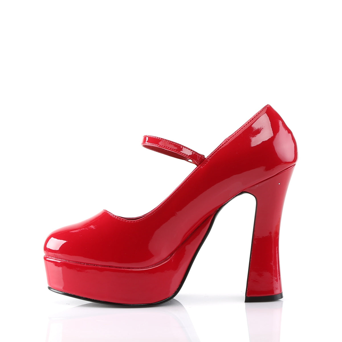 5" Chunky Heel Mary Jane PF Pump (Demonia DOL50/B)