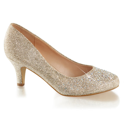 *2 1/2" Kitten Heel, Pump Embellished w/RS Glitt (Fabulicious DORIS06/NUGFA)