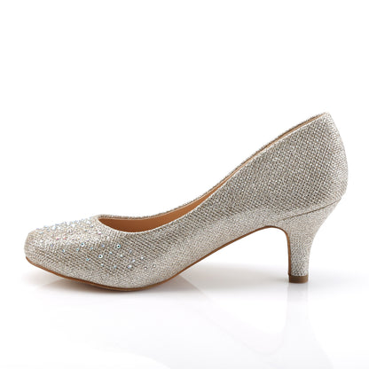 *2 1/2" Kitten Heel, Pump Embellished w/RS Glitt (Fabulicious DORIS06/NUGFA)