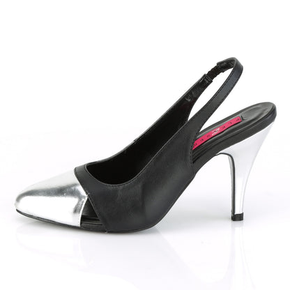 *4" Heel Sling Back Pump (Pleaser Pink Label DRE405/BEPU-SMPU)