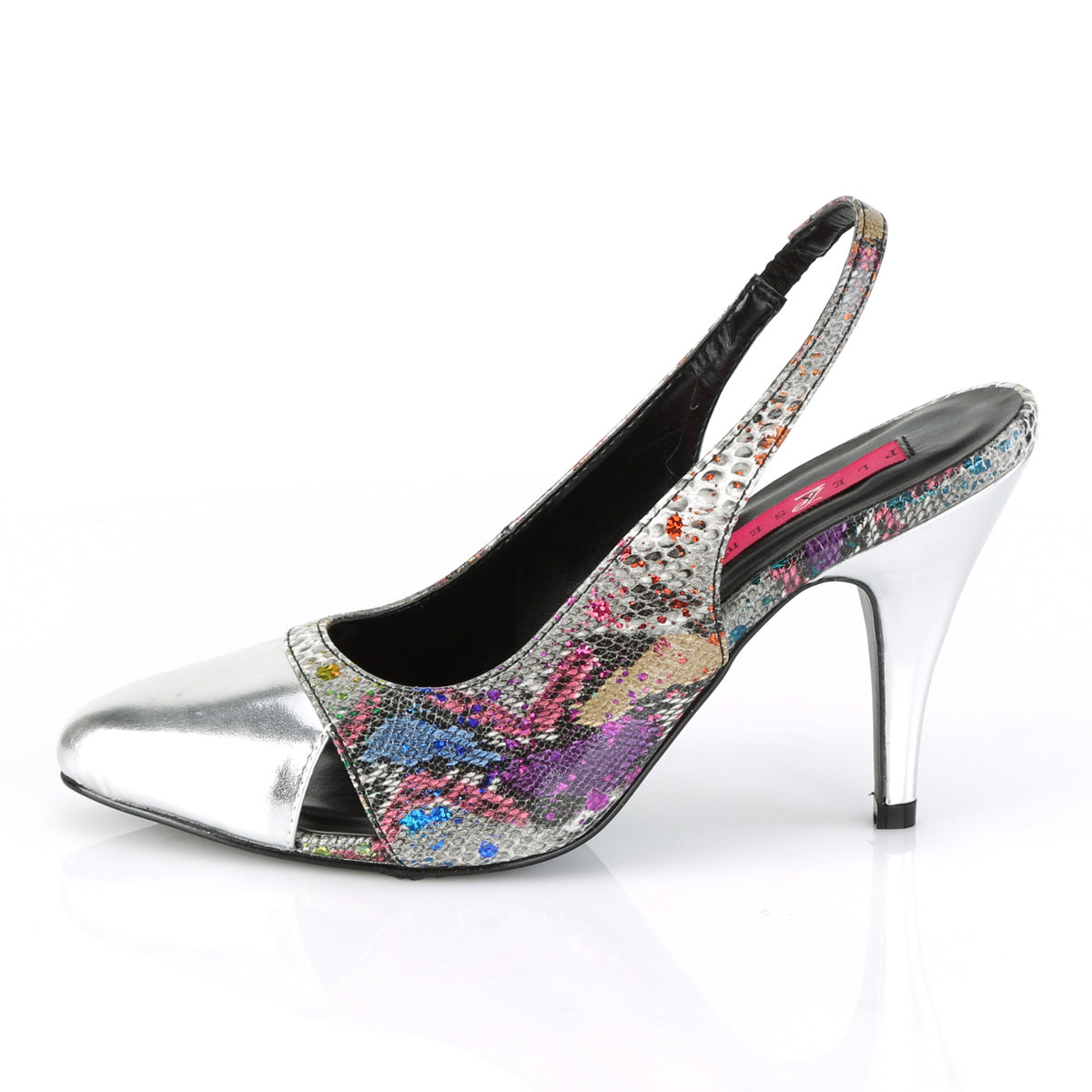 *4" Heel Sling Back Pump (Pleaser Pink Label DRE405/BEPU-SMPU)