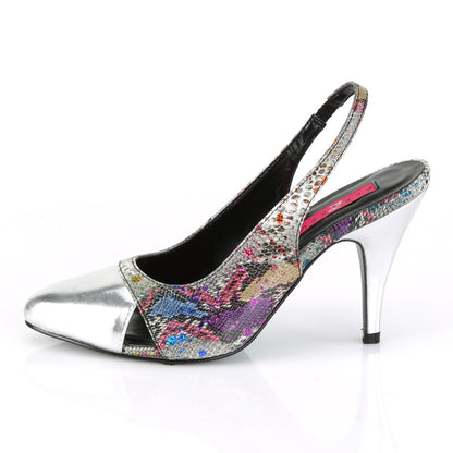 *4" Heel Sling Back Pump (Pleaser Pink Label DRE405/BEPU-SMPU)