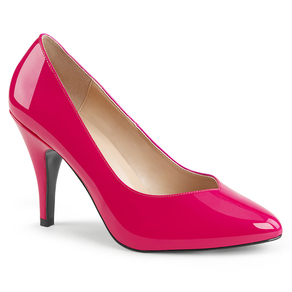 4" Heel Pump (Pleaser Pink Label DRE420/B)