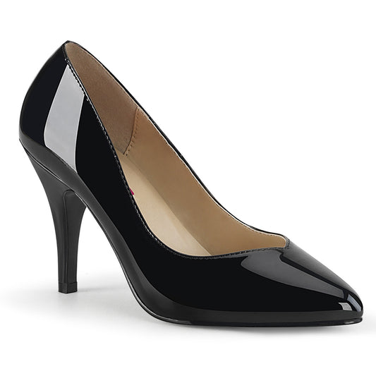4" Heel Pump (Pleaser Pink Label DRE420W/B)