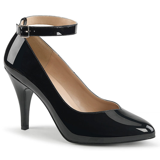 4" Heel Ankle Strap Pump (Pleaser Pink Label DRE431/B)