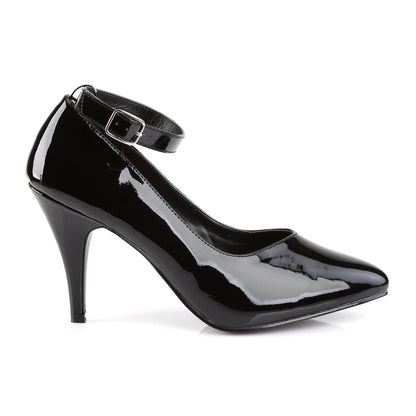 4" Heel Ankle Strap Pump (Pleaser Pink Label DRE431/B)