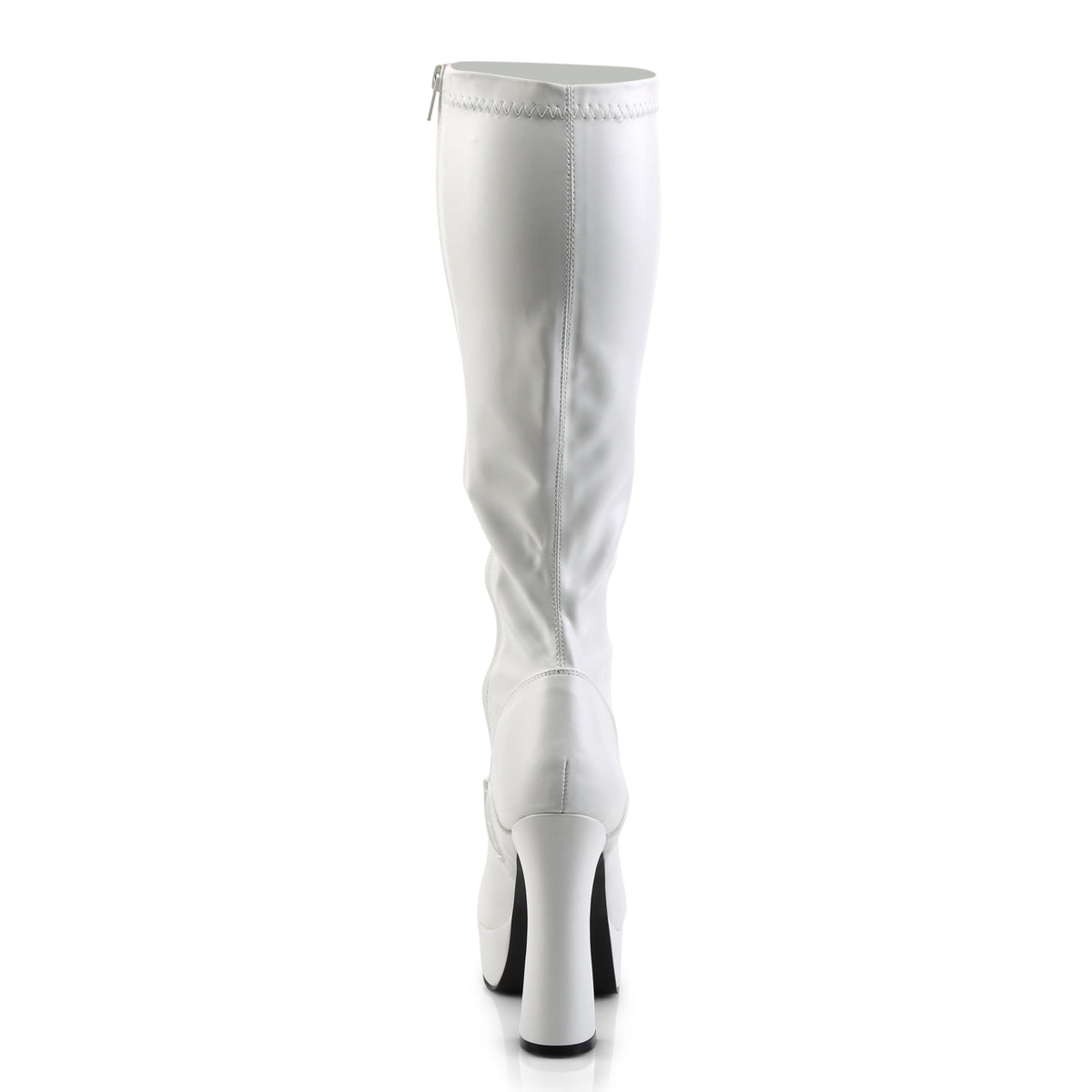 5" Stack Heel, 1 1/2" PF Knee Boot (Pleaser ELE2000Z/B)