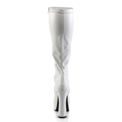5" Stack Heel, 1 1/2" PF Knee Boot (Pleaser ELE2000Z/B)