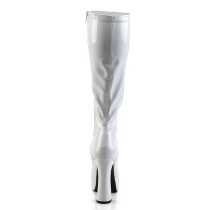 5" Stack Heel, 1 1/2" PF Knee Boot (Pleaser ELE2000Z/B)