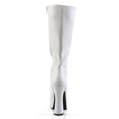 5" Stack Heel, 1 1/2" PF Knee Hi Boots w/ Zipper (Pleaser ELE2020/B)