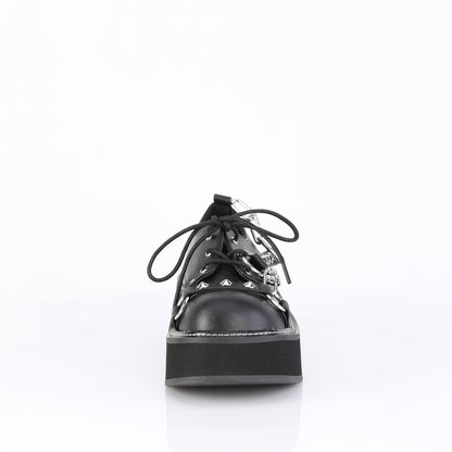 2" Platform Lace-Up Oxford Shoe (Demonia EMI32/BVL)