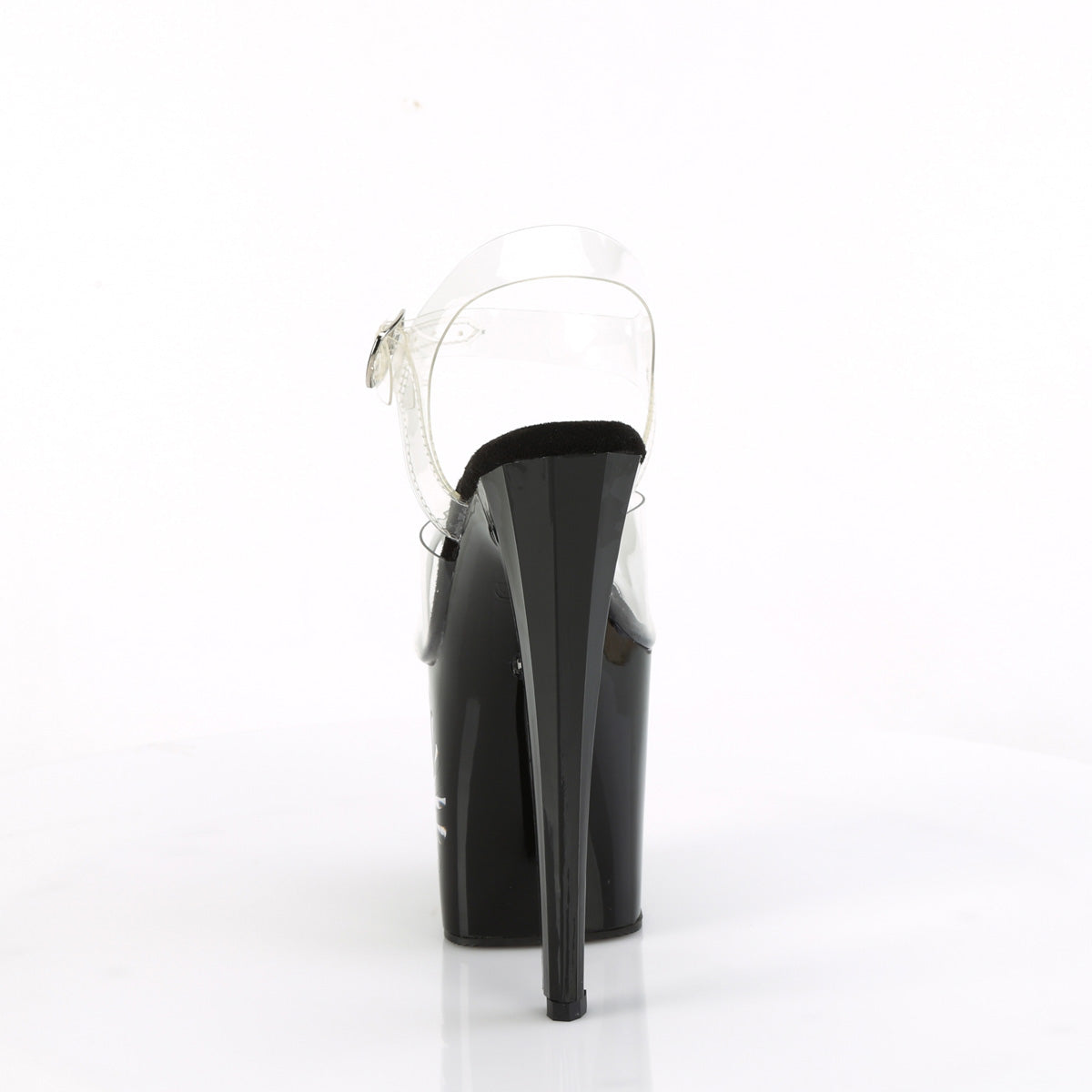 *8" Heel, 3 3/4" PF LED Illuminated Ankle Strap Sandal (Pleaser ENC708LT-P/C/B-SG)