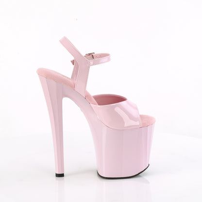 8" Heel, 3 3/4" PF Ankle Strap Sandal (Pleaser ENC709/B/M)